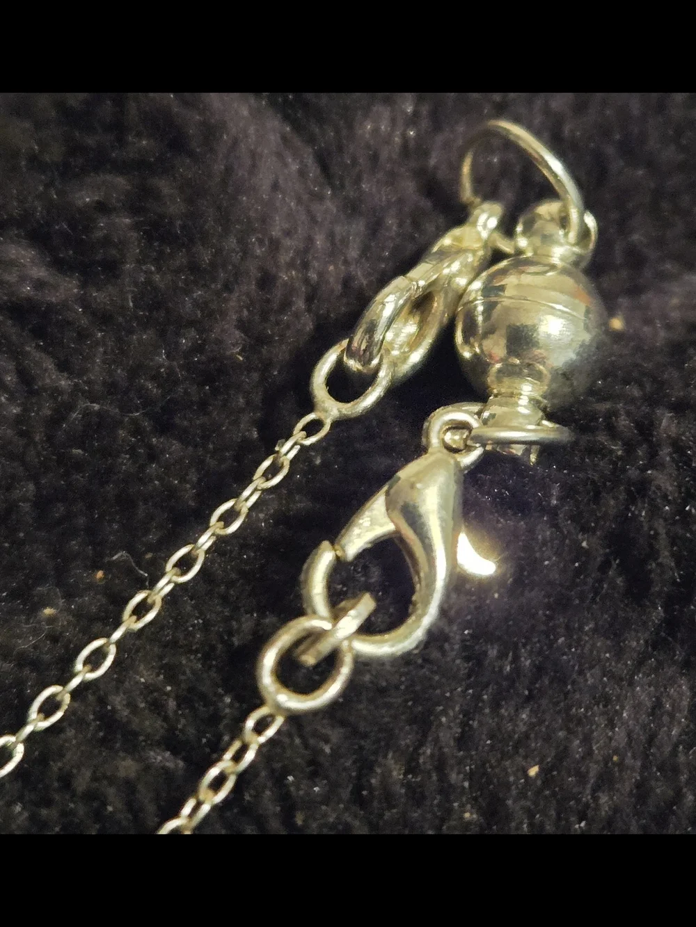 Gold-Tone Floral Necklace with Pink Accents